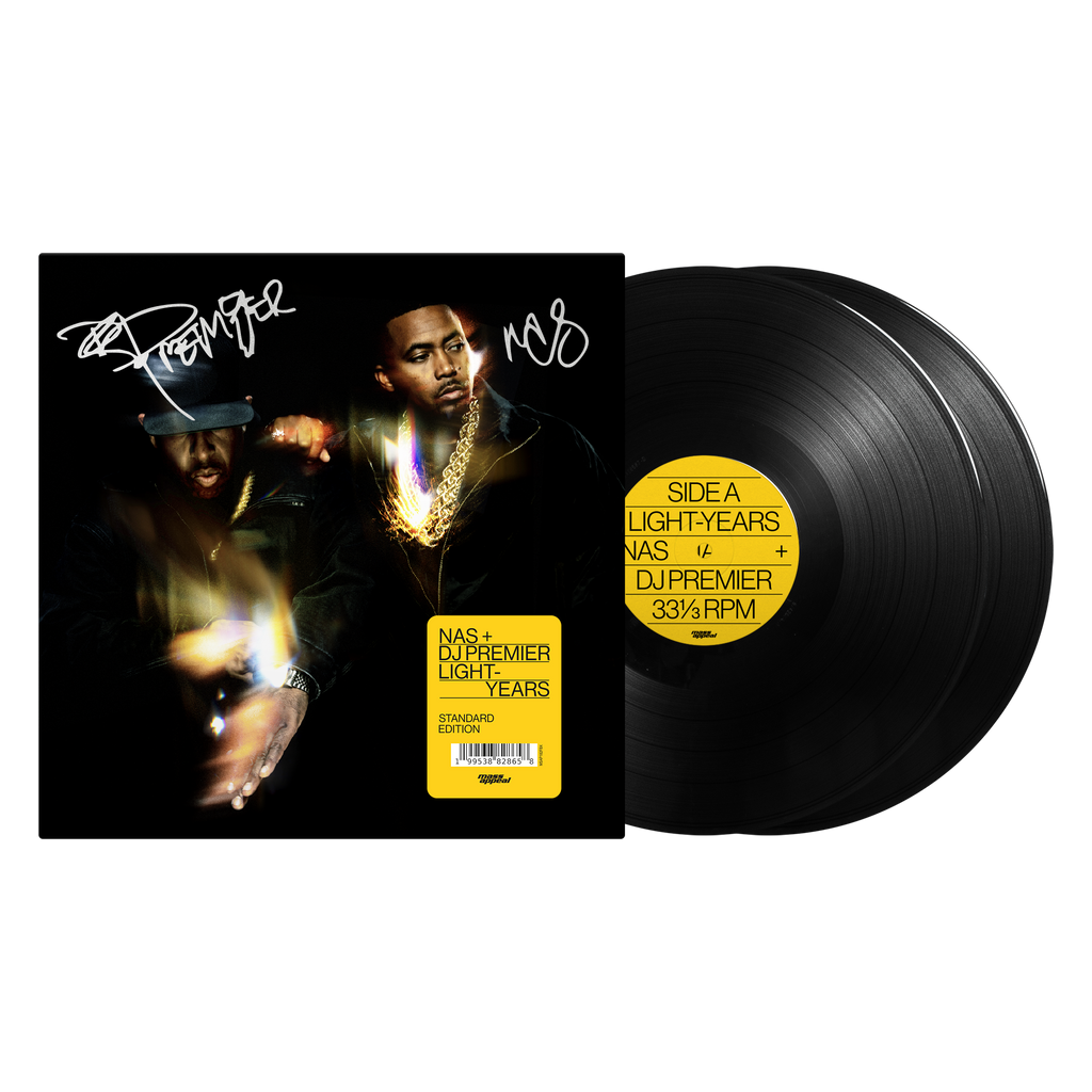 【シールド】Nas & DJ Premier（Signed） Nas & DJ Premier - Light-Years - 2xLP - Limited Signed Standard