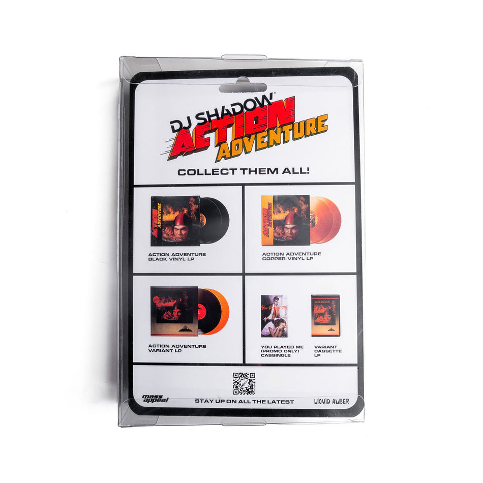 DJ Shadow Action Adventure "Dagger Man" Hand Painted 3.75" Sculpture (Action Figure Style Statue / Art Piece)