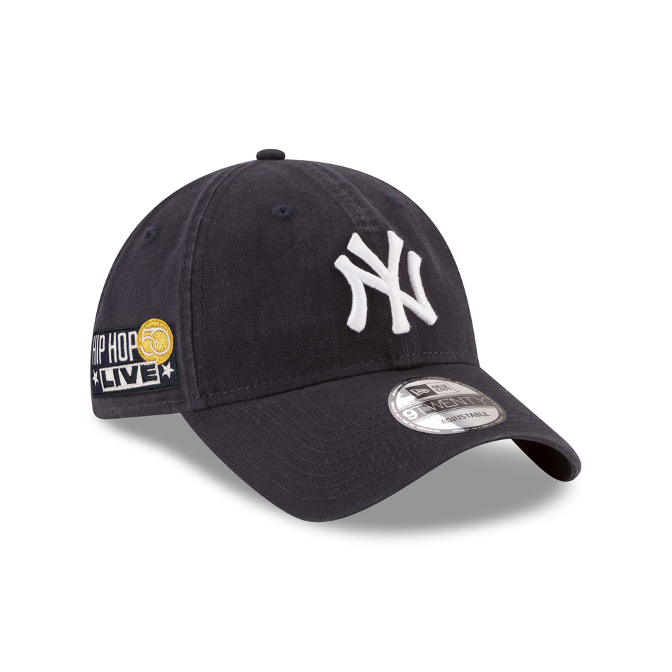 HH50: NEW ERA x Hip Hop Live 920 Adjustable Dad Hat (Navy)