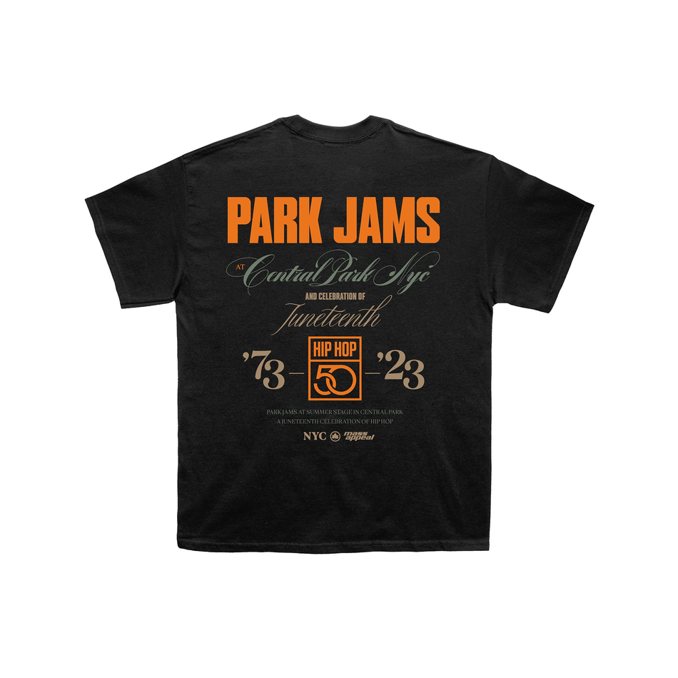HH50 x NYC Parks: Juneteenth in Central Park (Black T-Shirt)
