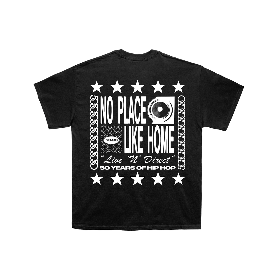 HH50: No Place Like Home Black T-Shirt