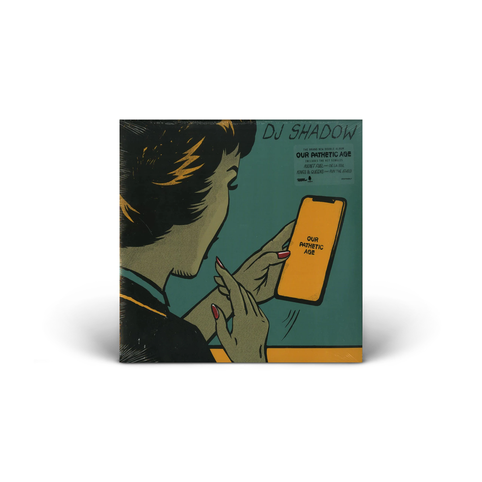 DJ Shadow "Our Pathetic Age" 2LP Vinyl (Green Jacket Version)