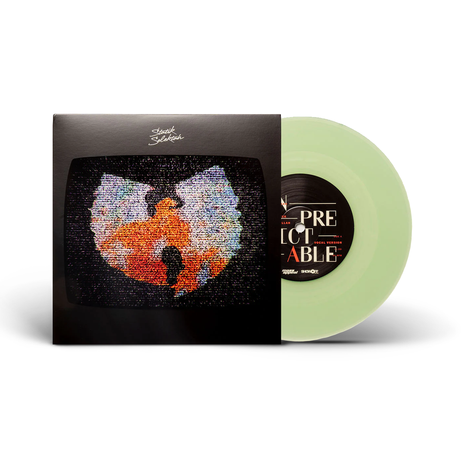 Statik Selektah ft Inspectah Deck, Ghostface, Method Man, Raekwon - "Unpredictable" Color Vinyl 7" Single