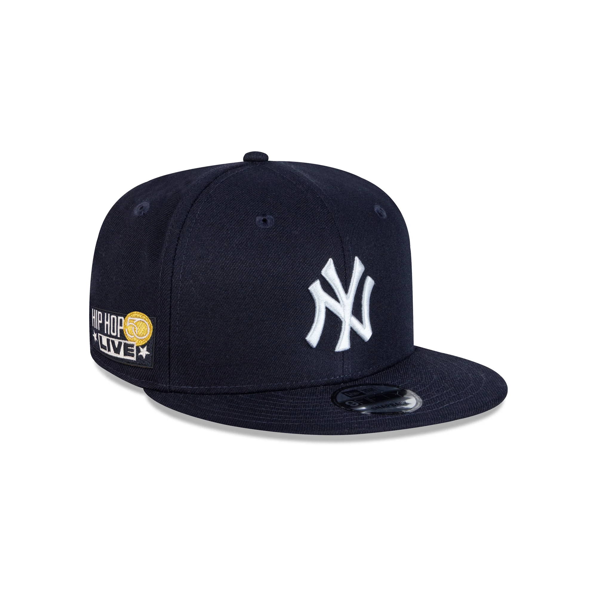 HH50 NEW ERA x Hip Hop Live 950 Snapback Hat Navy shop.massappeal