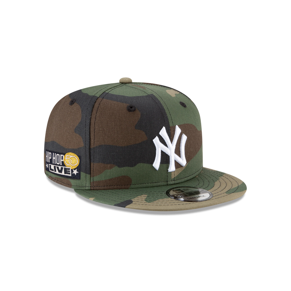 HH50: NEW ERA x Hip Hop Live 950 Snapback Hat (Camo)