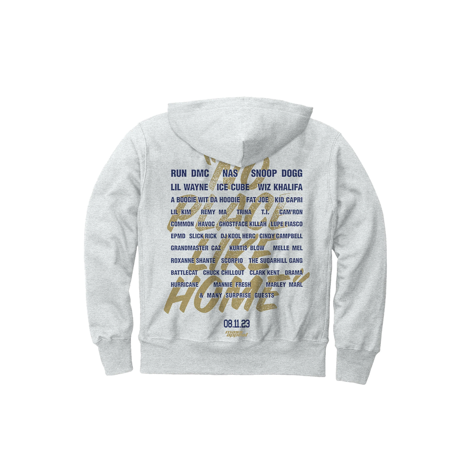 HH50: Bronx Line Up Heather Grey Hoodie
