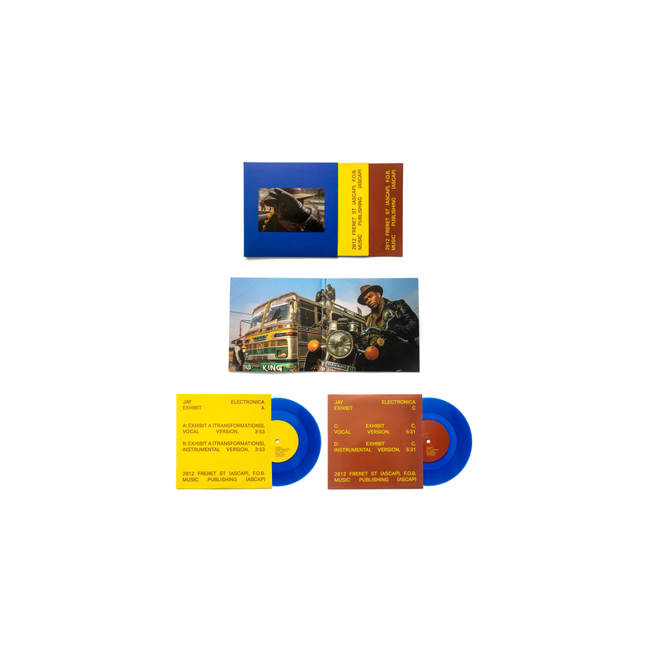 Jay Electronica "Exhibit A & C" 2x7" Vinyl Set