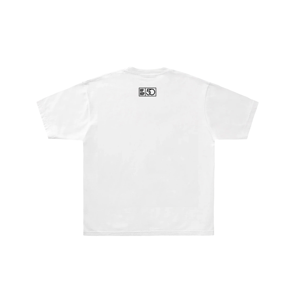 HSTRY x JAMIL GS, Hip Hop 50 / Nas T-Shirt (White)
