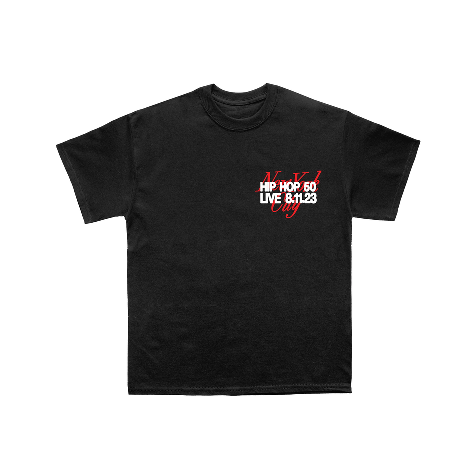 HH50: Live Line Up V1 Black T-Shirt