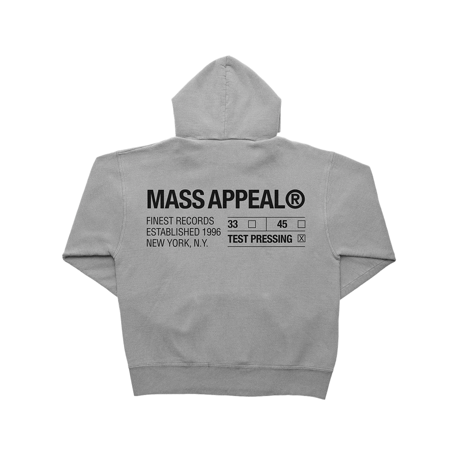MA Testpress Hoodie Heather Grey