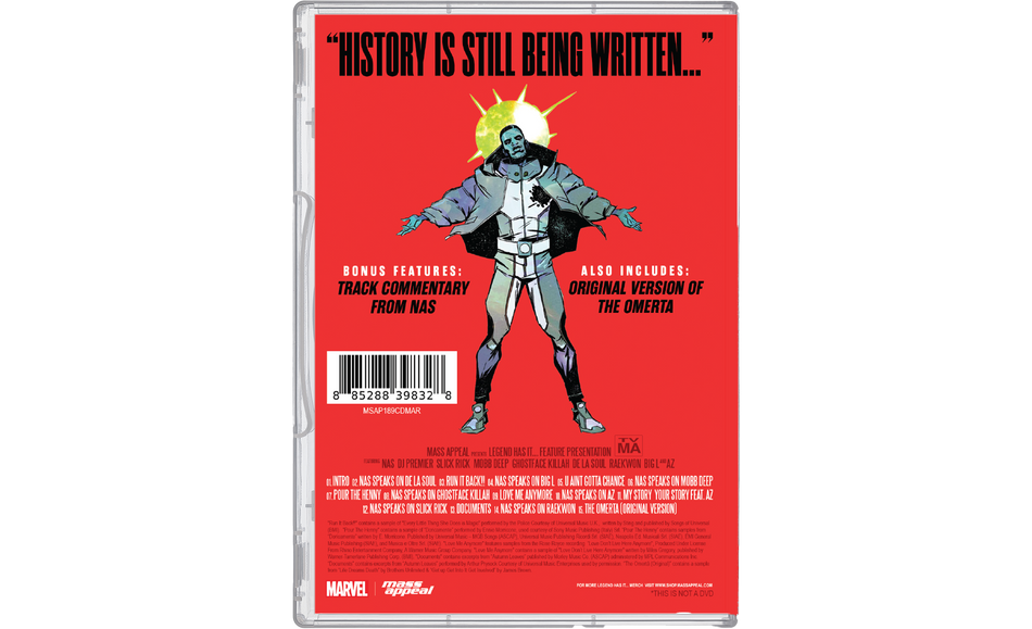 Nas - Feature Presentation 2025 (Marvel Variant) - CD
