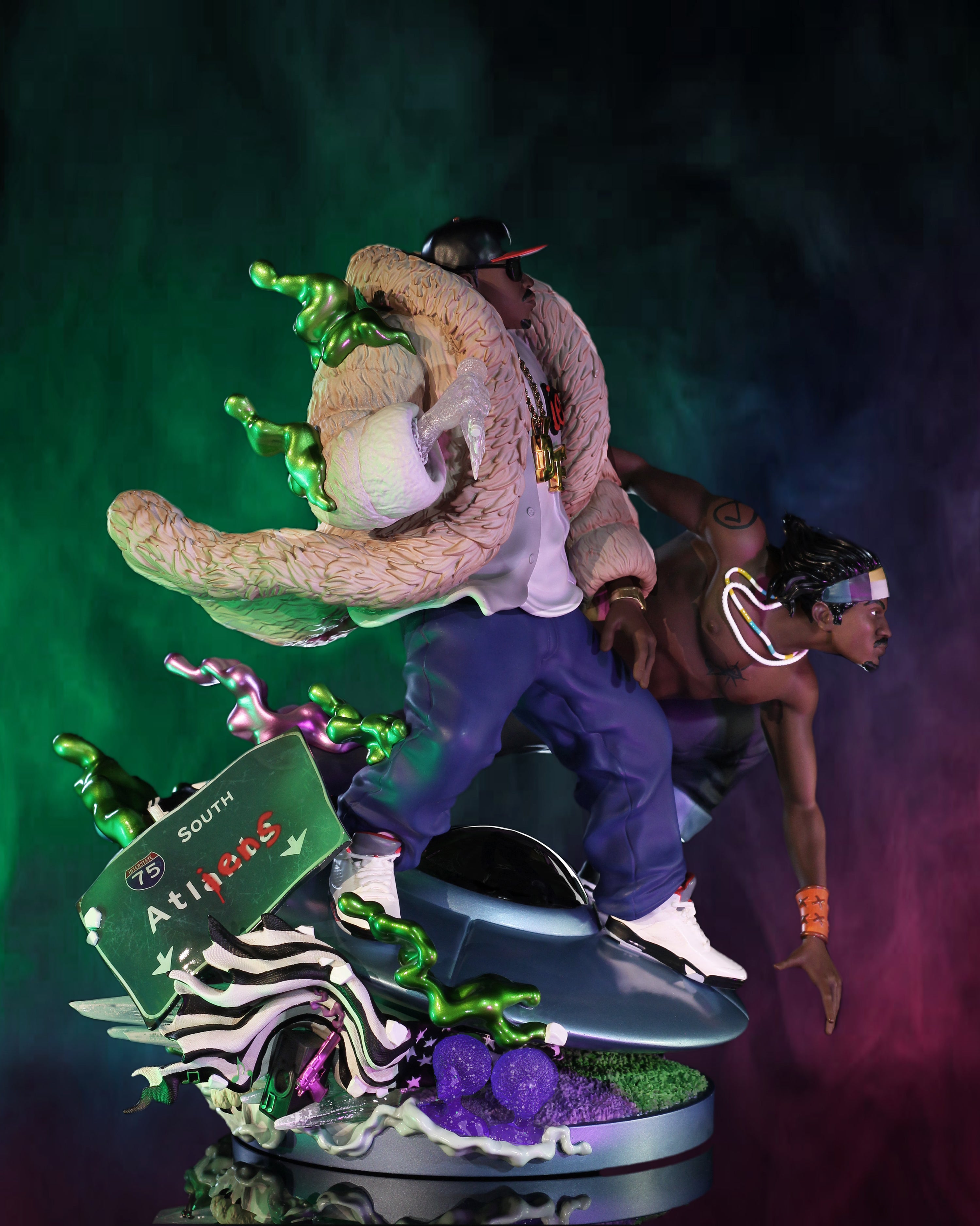 Outkast x Concrete Jungle x Hip Hop 50 Statue - SIGNED version