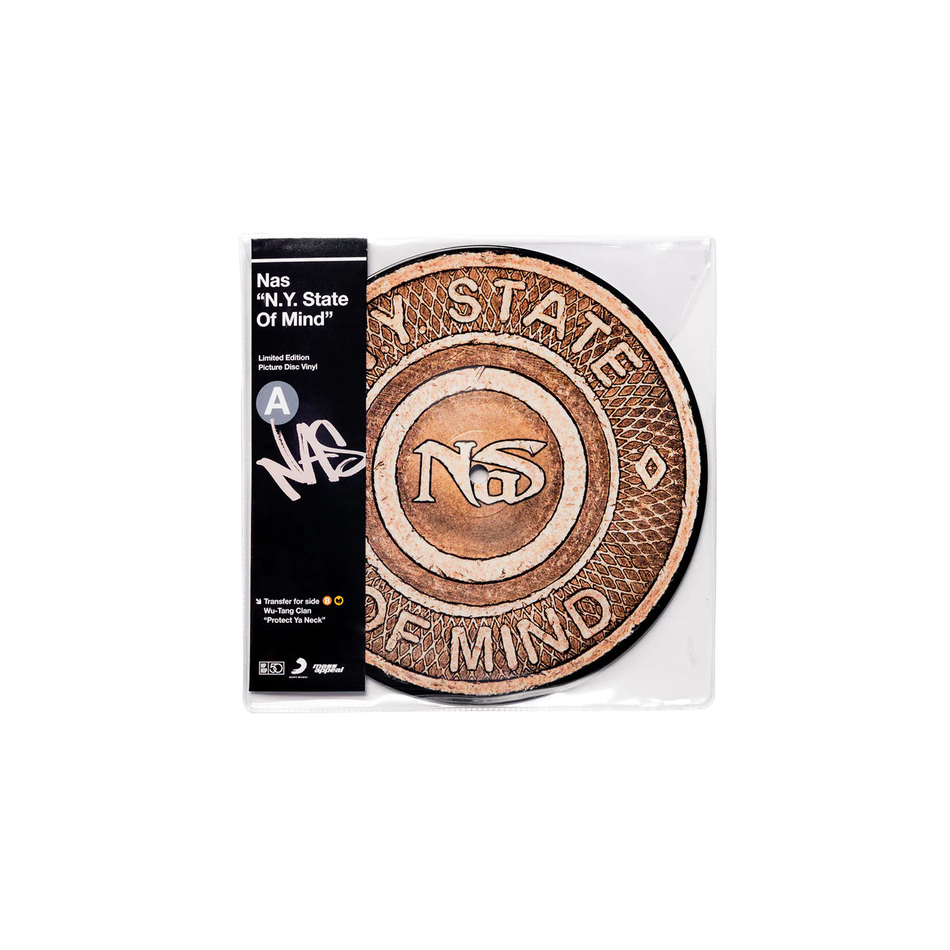 Nas x Wu-Tang Clan: NY State of Mind / Protect Ya Neck - Picture Disc Vinyl 7" Single
