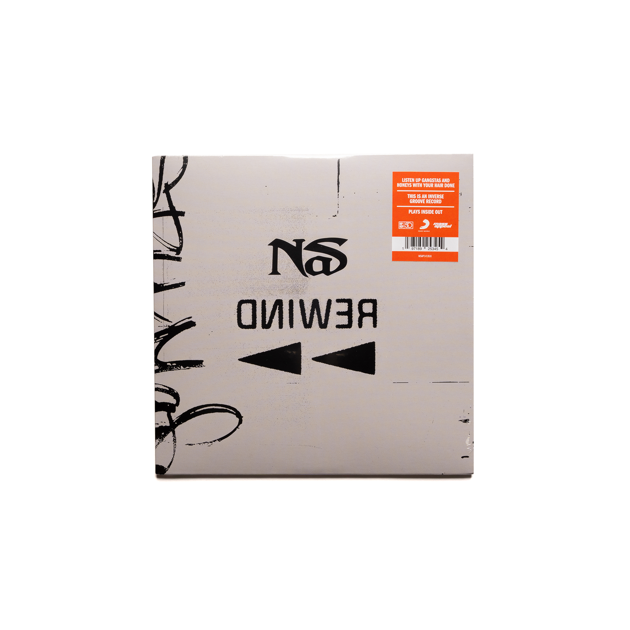 NAS Rewind 45 RPM 7 Silver Color Vinyl Single (Now Shipping!)