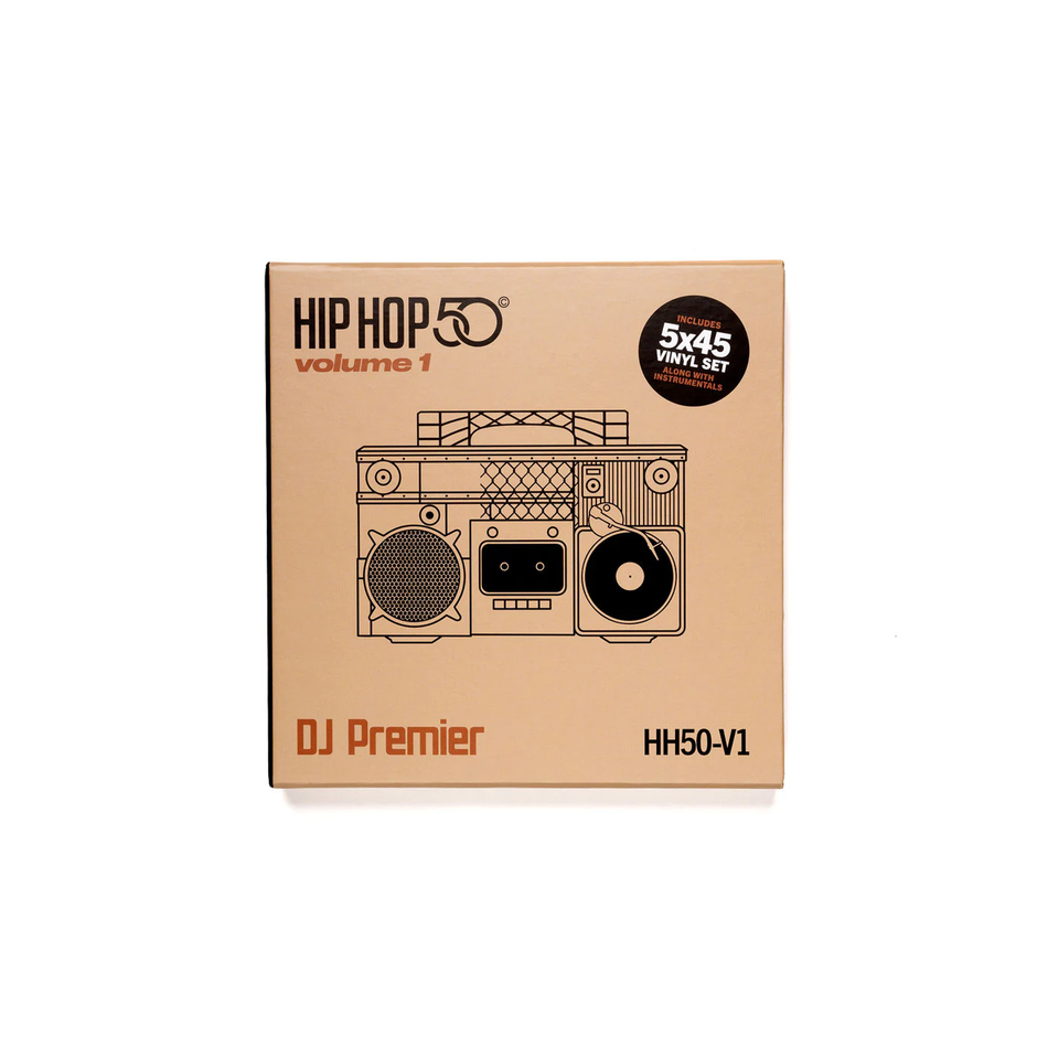DJ Premier "Hip Hop 50 Vol 1" - 5x7" 45 Vinyl Set