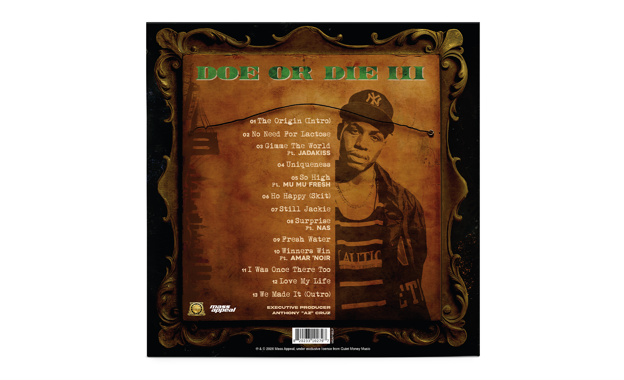 AZ - Doe Or Die III - Limited Edition Signed 1xLP [100 Units