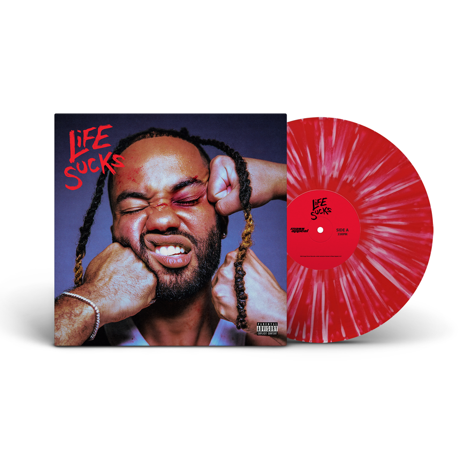 Powers Pleasant "Life Sucks" - Punched Out Color Vinyl LP