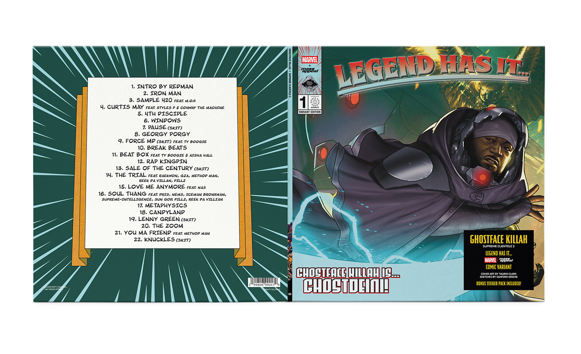Ghostface Killah - Supreme Clientele 2 (Marvel Variant Edition Ghostface Killah - Supreme Clientele 2 (Marvel Variant Edition