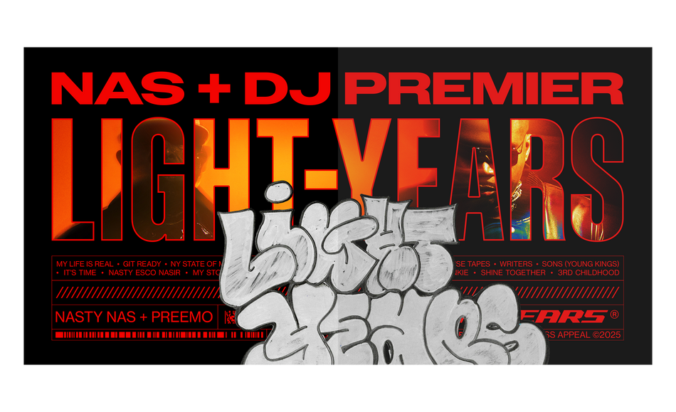 Nas & DJ Premier - Light-Years - Red Sunset Variant 2xLP