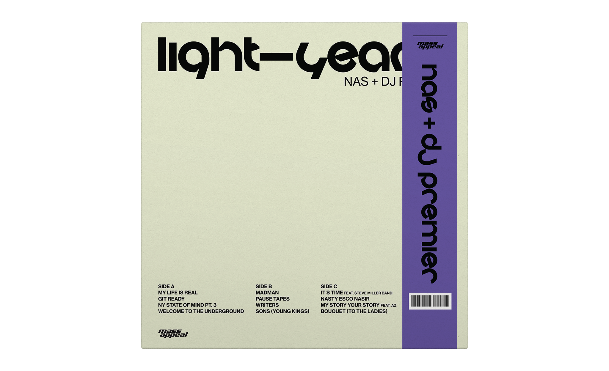 Nas & DJ Premier - Light-Years - 2xLP Vinyl - Limited Edition