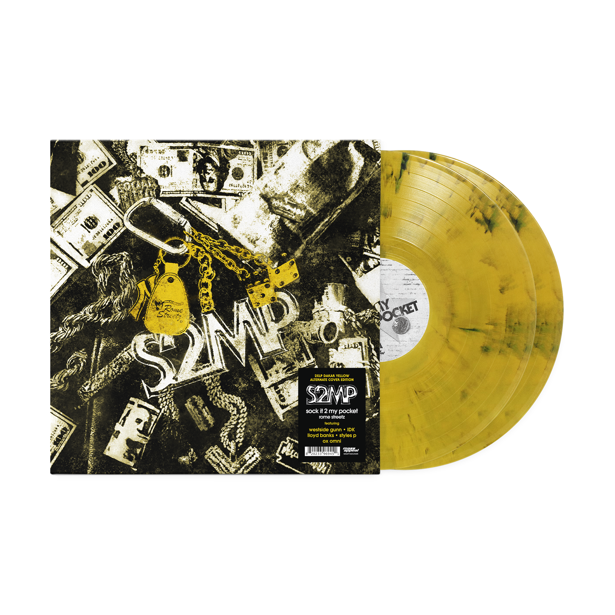 Rome Streetz - Sock It 2 My Pocket - 2x Vinyl LP (Alternate Cover