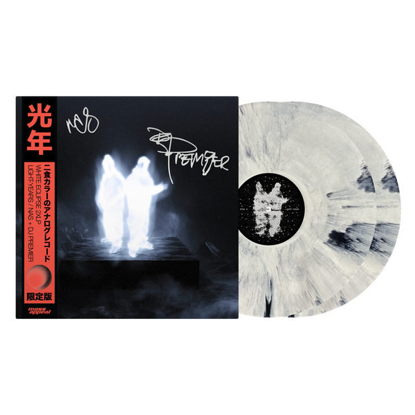 Nas & DJ Premier - Light-Years - 2xLP Vinyl - Limited Edition Signed White Eclipse Variant [500 Units]