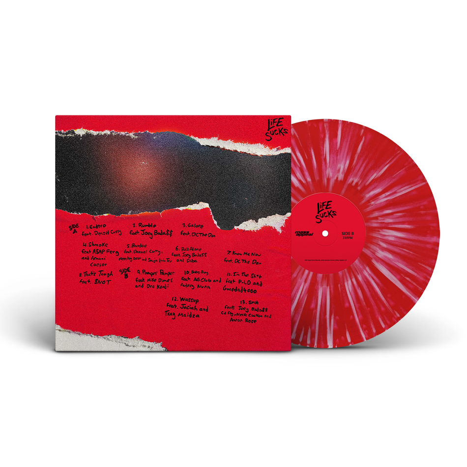 Powers Pleasant "Life Sucks" - Punched Out Color Vinyl LP