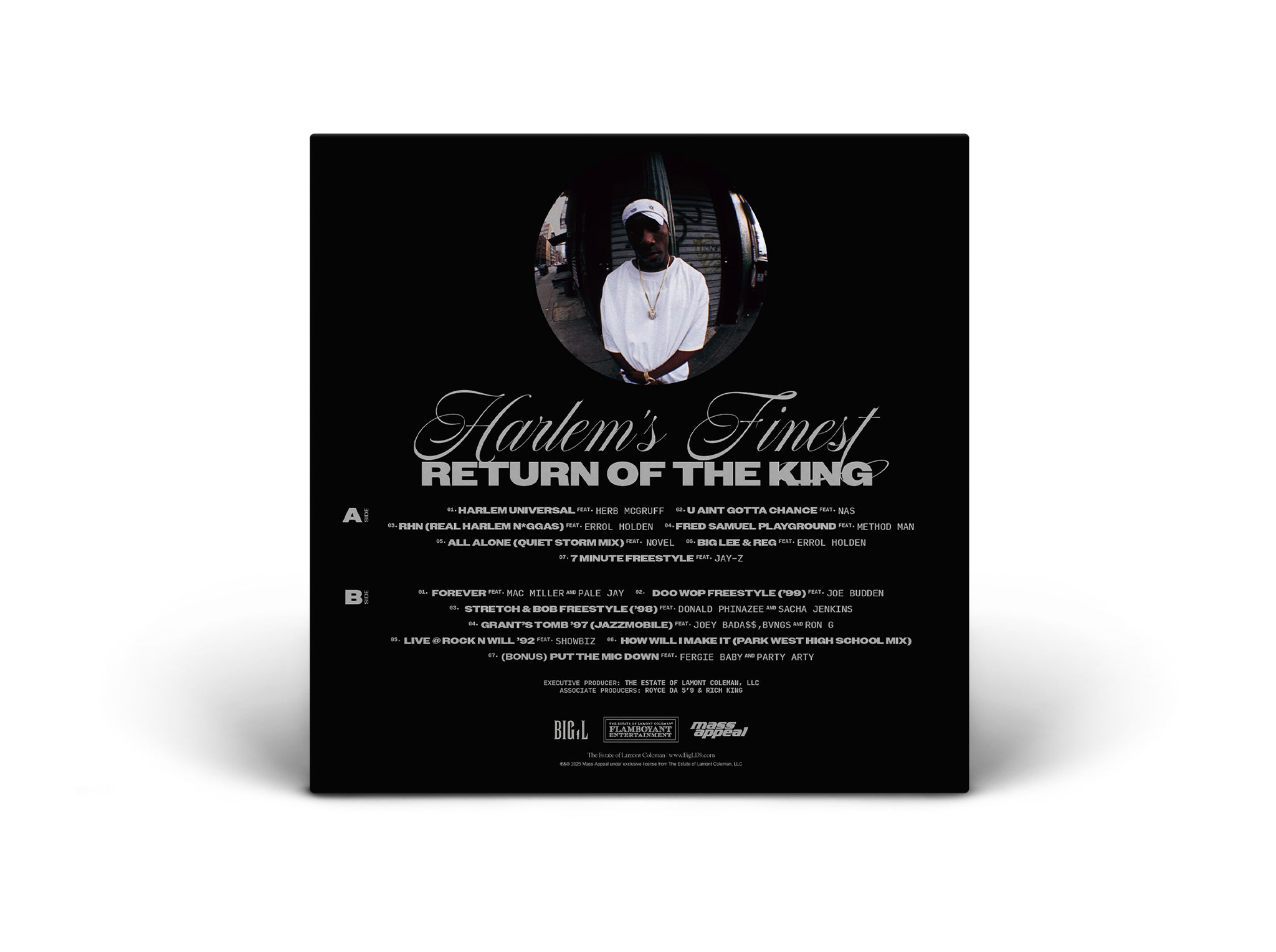 Big L - Harlem's Finest: Return Of The King - Vinyl LP – Mass Appeal