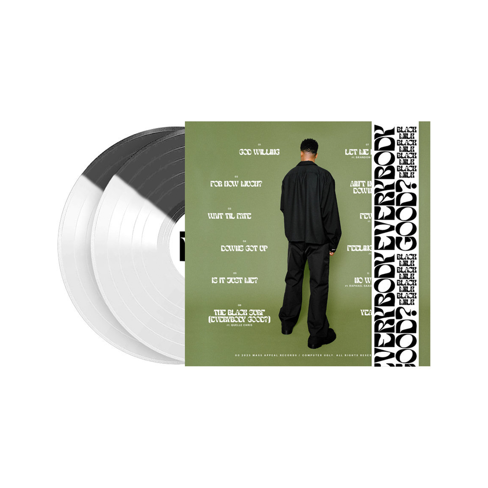 Black Milk "Everybody Good?" 2LP Half & Half Color Vinyl