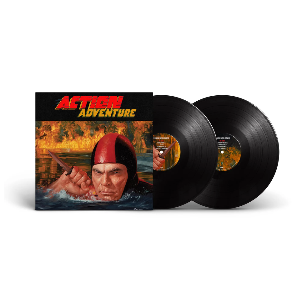 DJ Shadow “Action Adventure” Black Vinyl 2LP