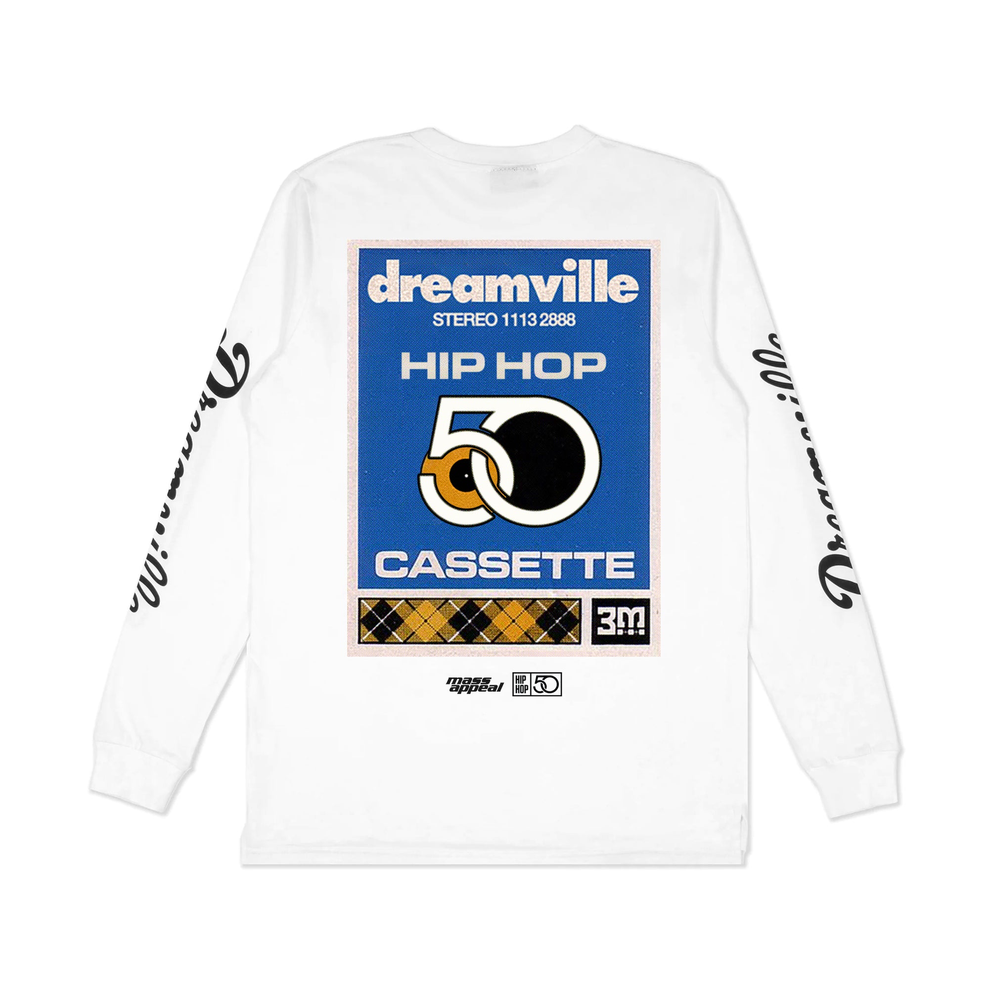 Dreamville x HH50 Long Sleeve T-Shirt- White