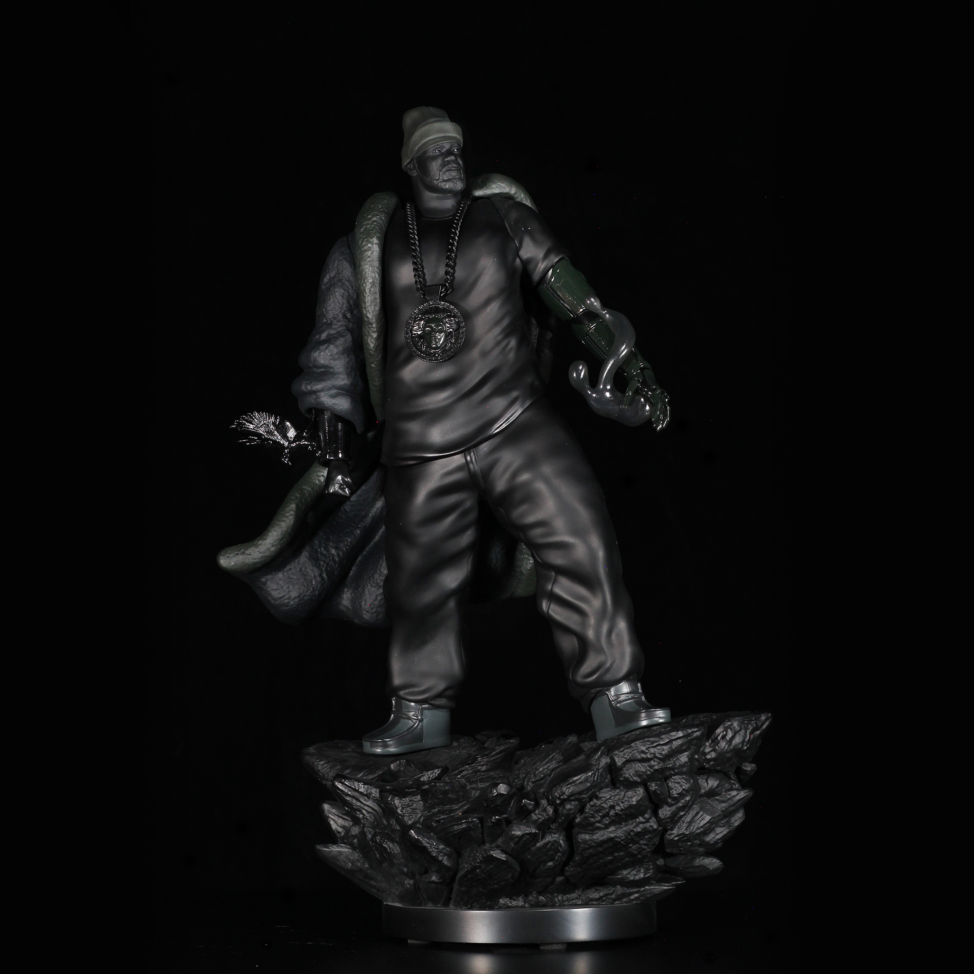 Ghostface Killah x Concrete Jungle x Hip Hop 50 Statue: BLACKOUT Ghostface Killah x Concrete Jungle x Hip Hop 50 Statue: BLACKOUT
