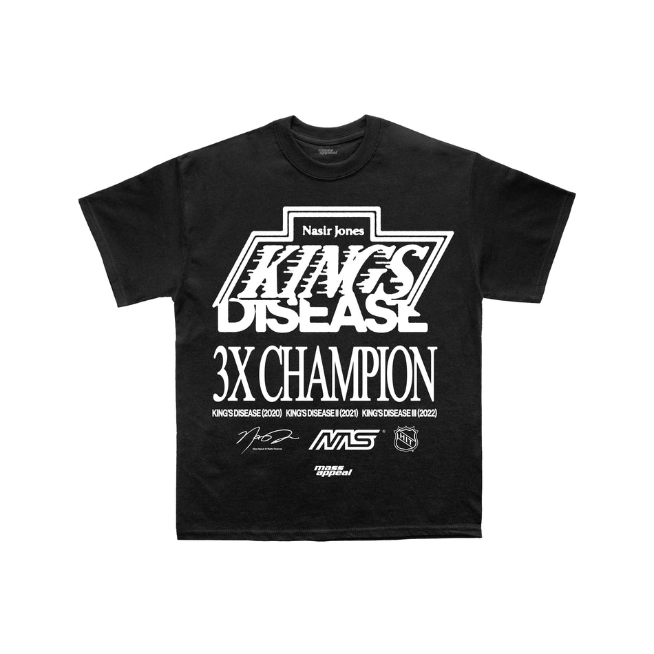 Nas KD Champions V1 T-Shirt - Black