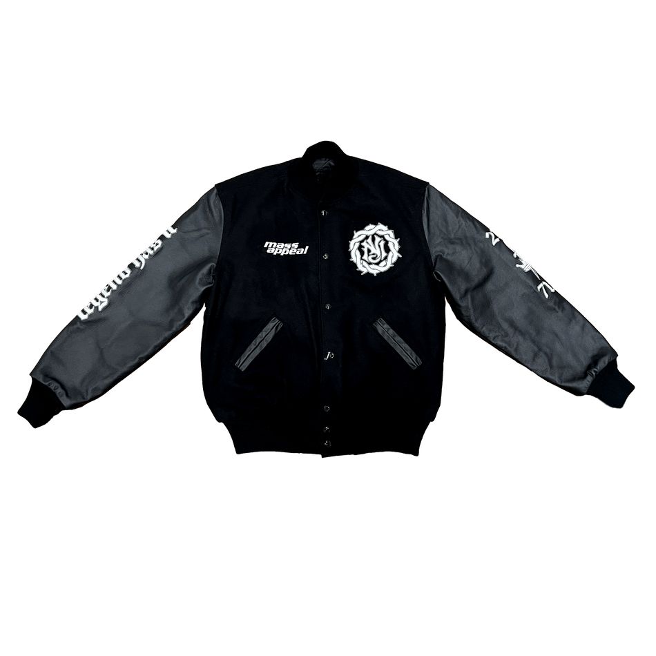 Legend Has It - Wool & Leather Varsity Jacket