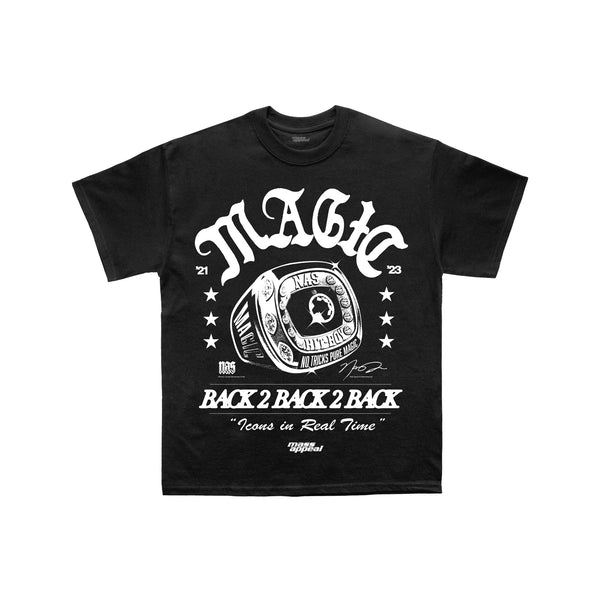 Nas MAGIC Champions T-Shirt V2 - Black