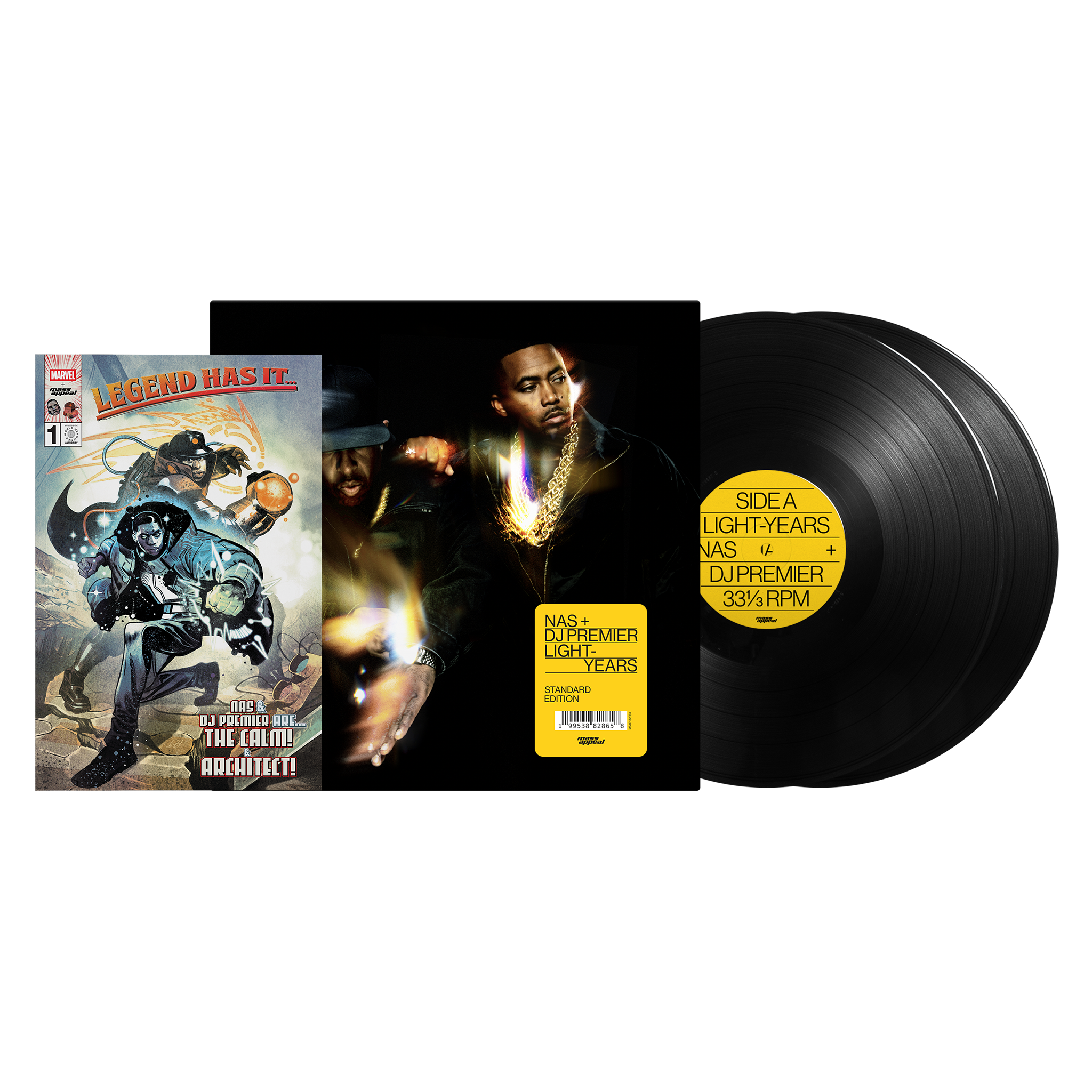 Nas & DJ Premier - Light-Years - 2xLP + Legend Has It #1 Variant