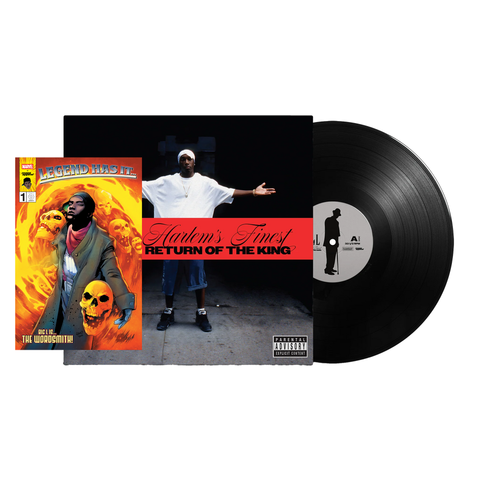 Big L - Harlem's Finest: Return Of The King - 1x Vinyl LP + Legend Has It #1 Variant Cover Comic