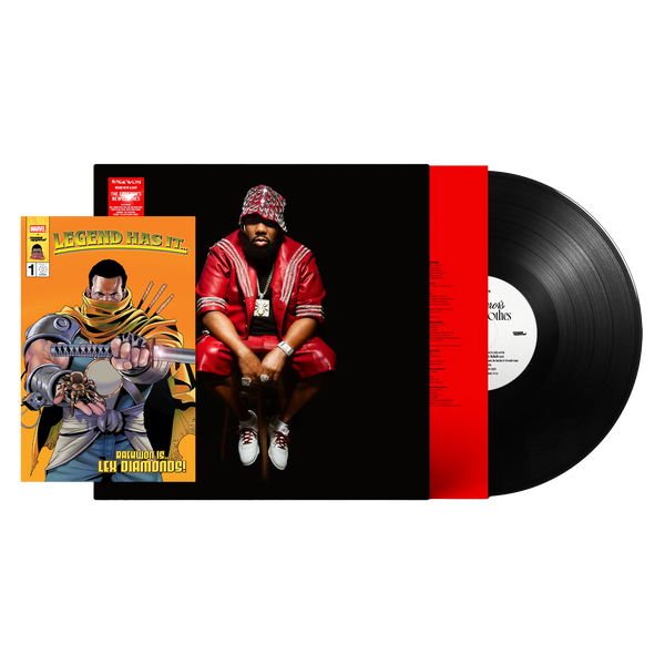 Raekwon - The Emperors New Clothes - 1x Vinyl LP + Legend Has It #1 Variant Cover Comic