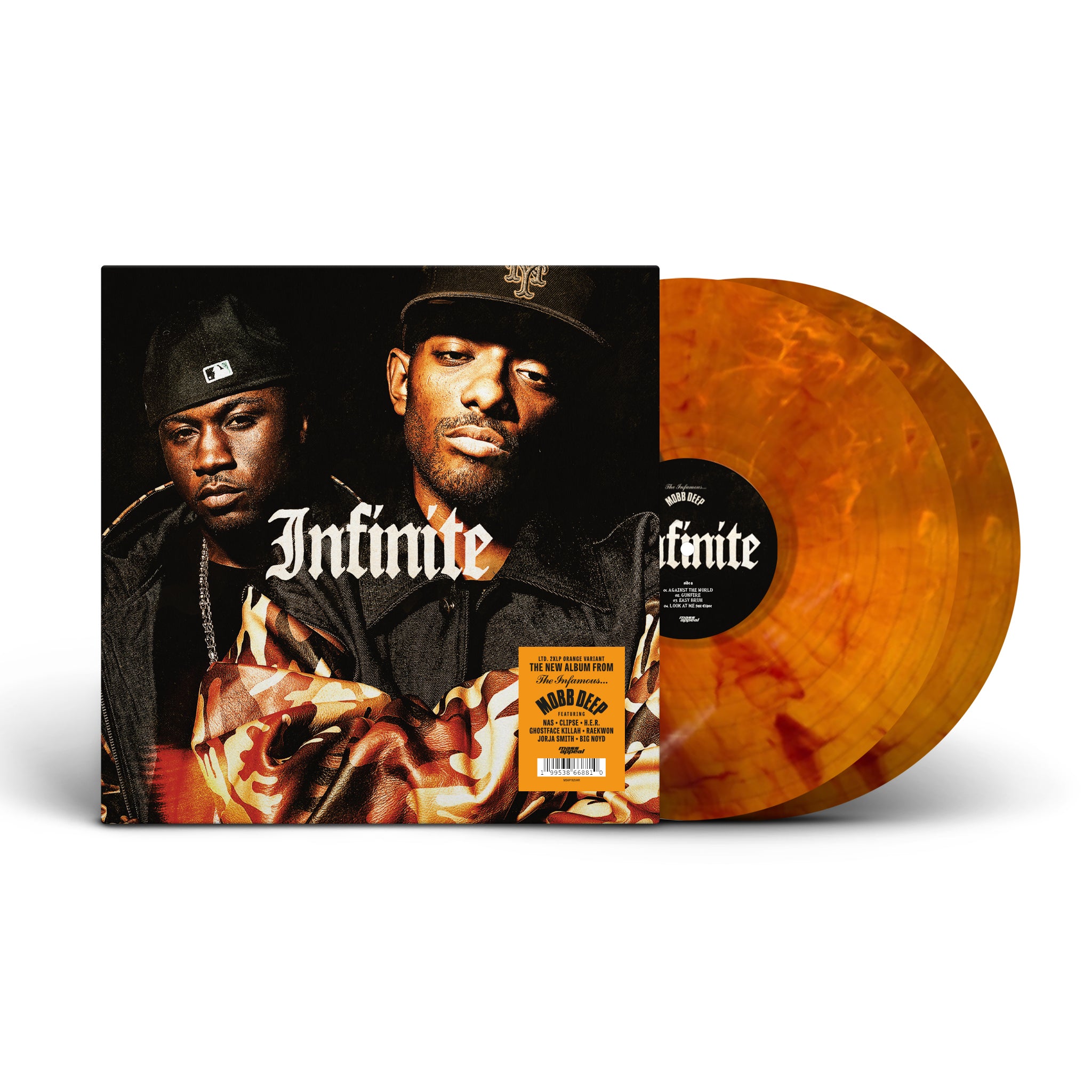 MOBB DEEP❗️ Mobb Deep - Infinite - Orange 2xLP – Mass Appeal