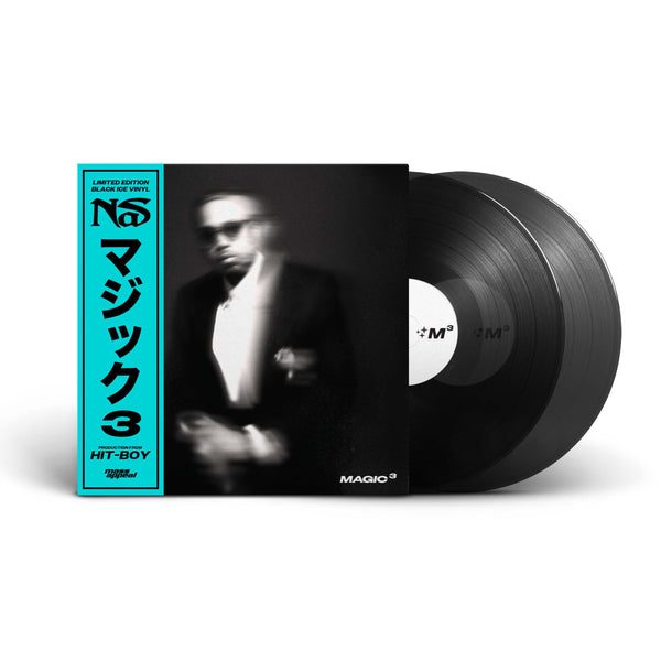 Nas “Magic 3” Black Ice Color Vinyl 2LP