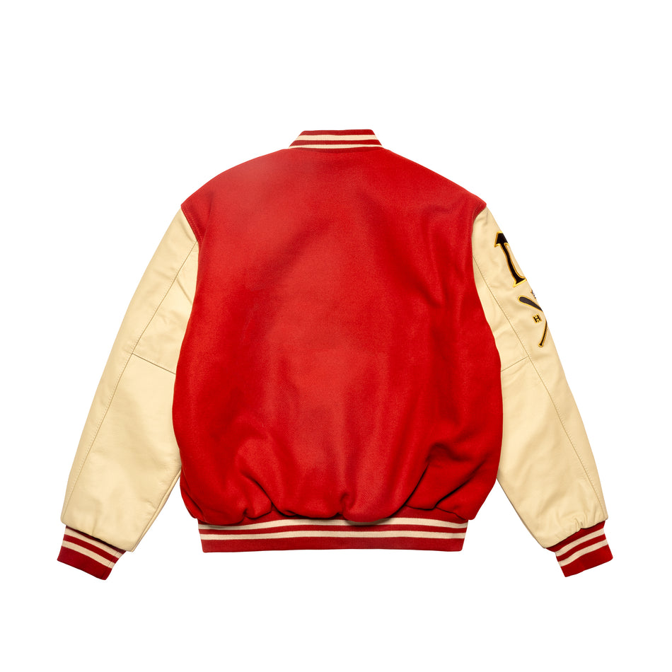 Exclusive: Nas KDIII Letterman Jacket (Genuine Leather & Wool)