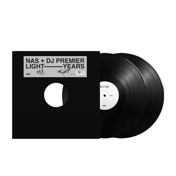 Nas & DJ Premier - Light-Years - Day Ones Edition - 2x Vinyl - Limited Signed Metallic Label Variant [100 Units]