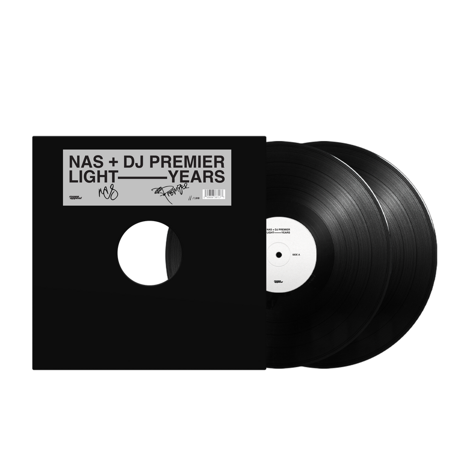 Nas & DJ Premier - Light-Years - Day Ones Edition - 2x Vinyl - Limited Signed Metallic Label Variant [100 Units]