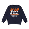 HH50 x NYC "Started" Sweatshirt - Navy