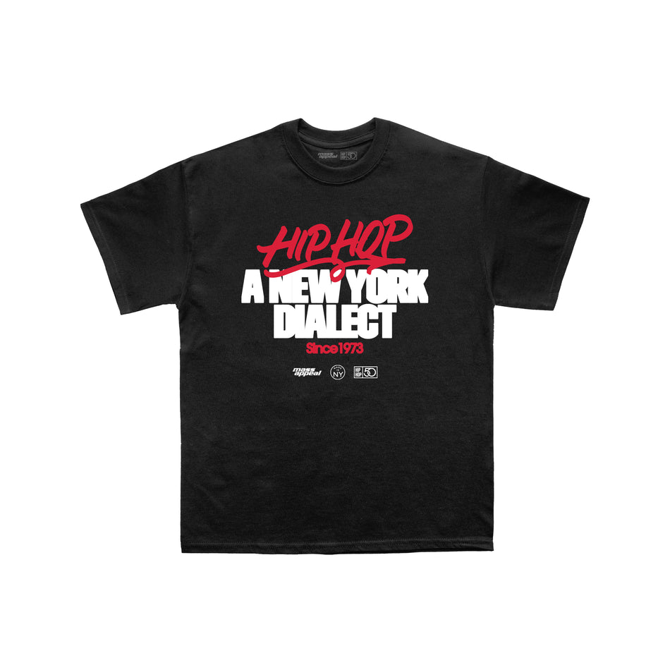HH50 x NYC "Dialect" T-Shirt - Black