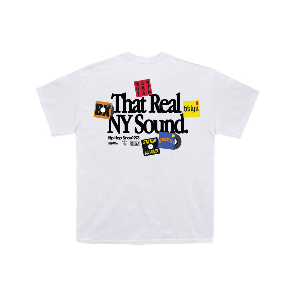 HH50 x NYC "NY Sound" T-Shirt - White
