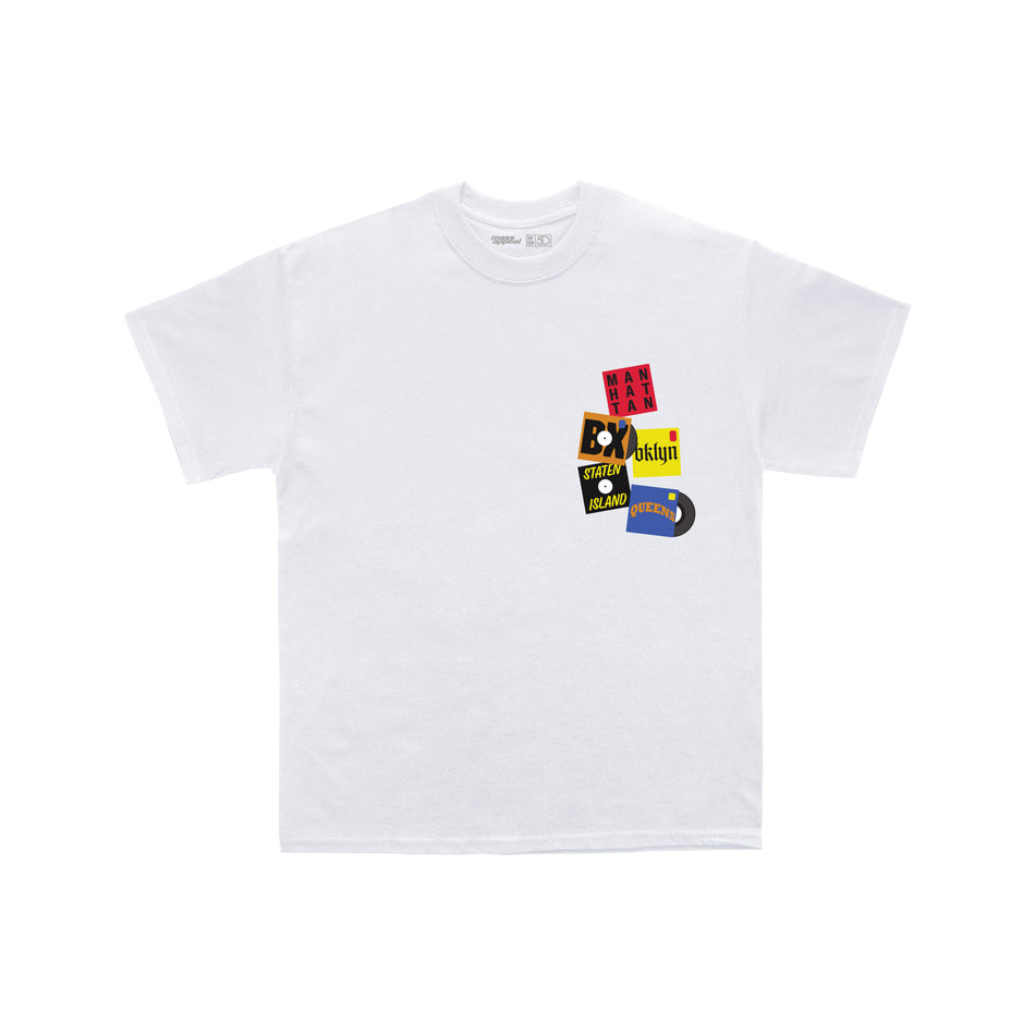 HH50 x NYC "NY Sound" T-Shirt - White