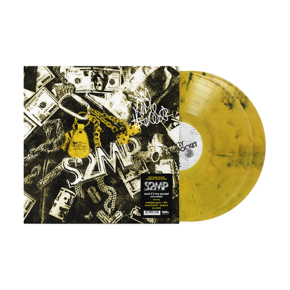 Rome Streetz - Sock It 2 My Pocket 2x Vinyl LP (Signed Alternate Cover Variant Edition)