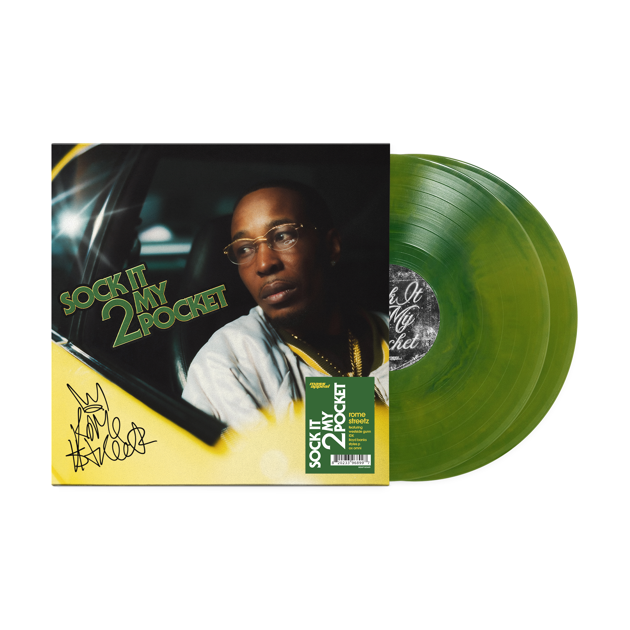 Rome Streetz - Sock It 2 My Pocket - 2 x Vinyl LP (Signed Variant