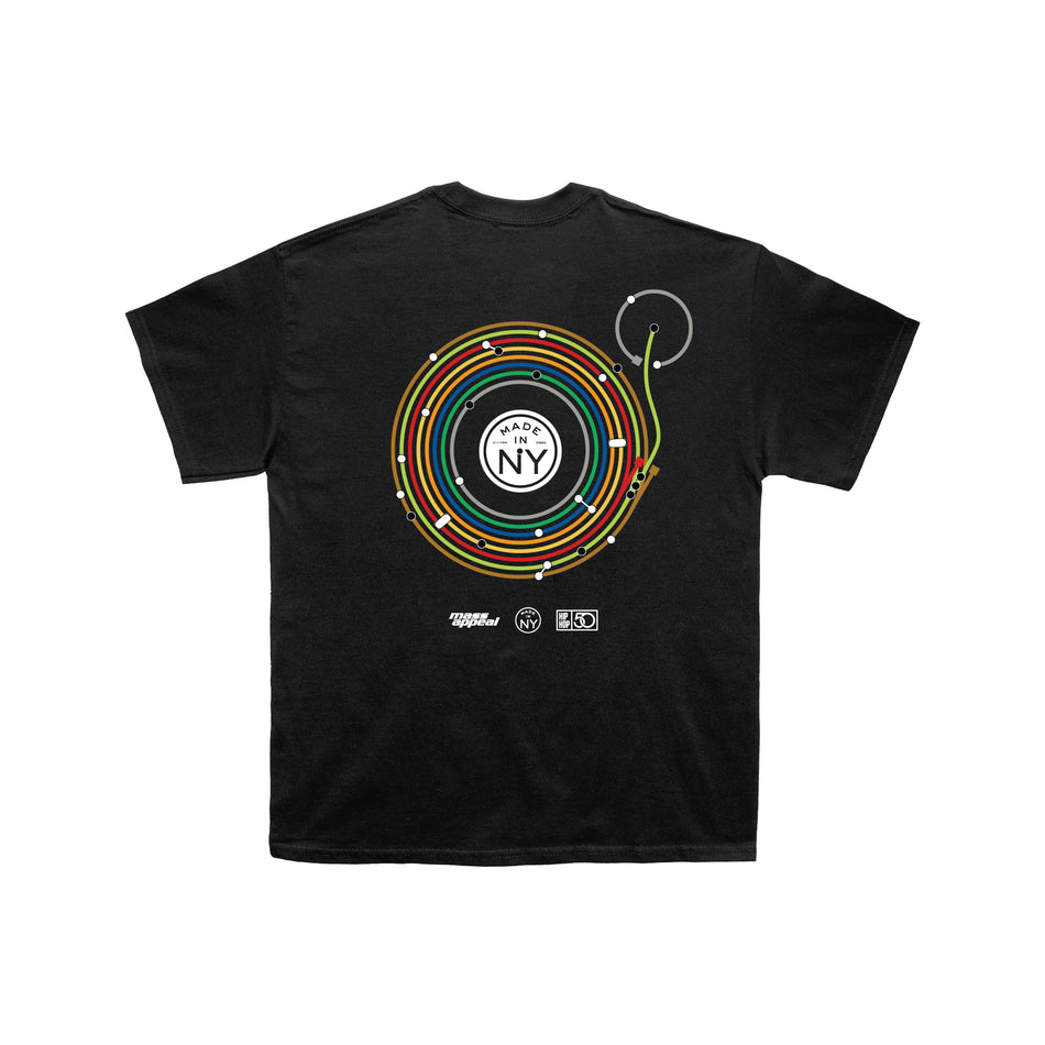HH50 x NYC "Sound of a City" T-Shirt - Black